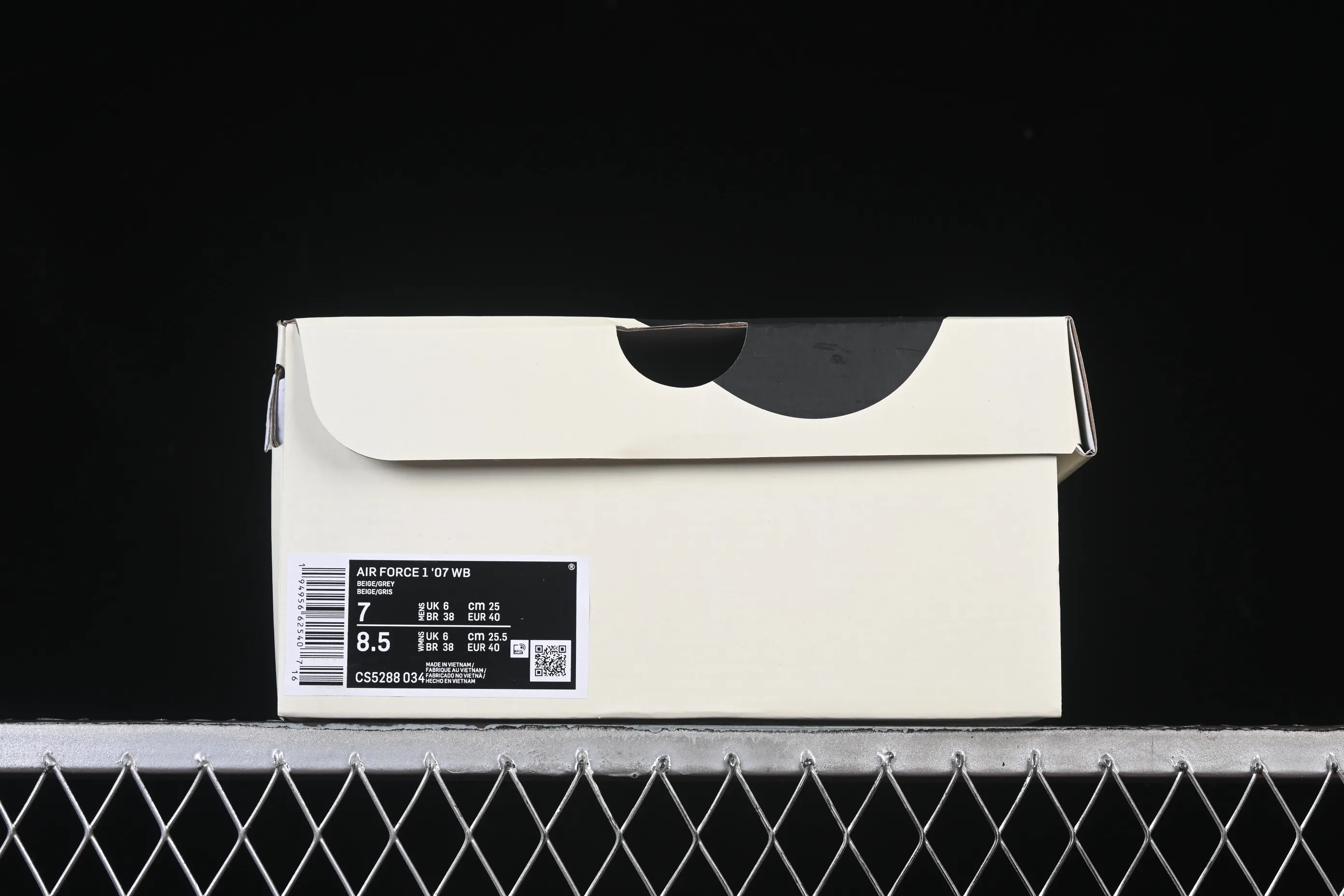 All categories Nk Air Force 1 Air Force series Nk Air Force 1 Low Air Force low-top Nike Air Force 1'07 Low Stusi co-branded versatile beige Air Force 1 low-top casual sneakers CS5288-034